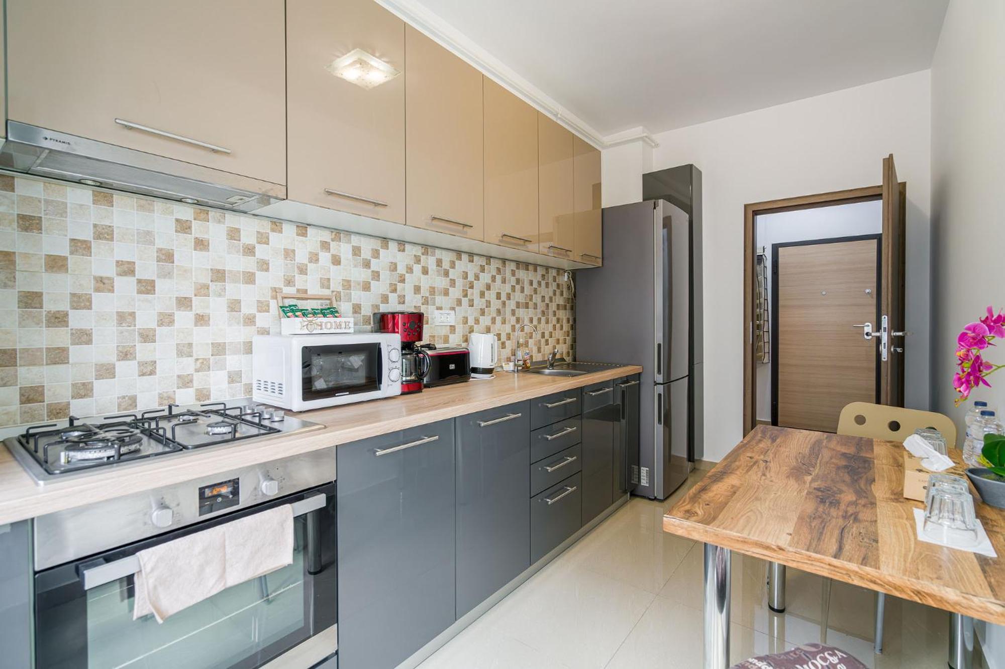 Politehnica Deluxe Apartment Boekarest Buitenkant foto