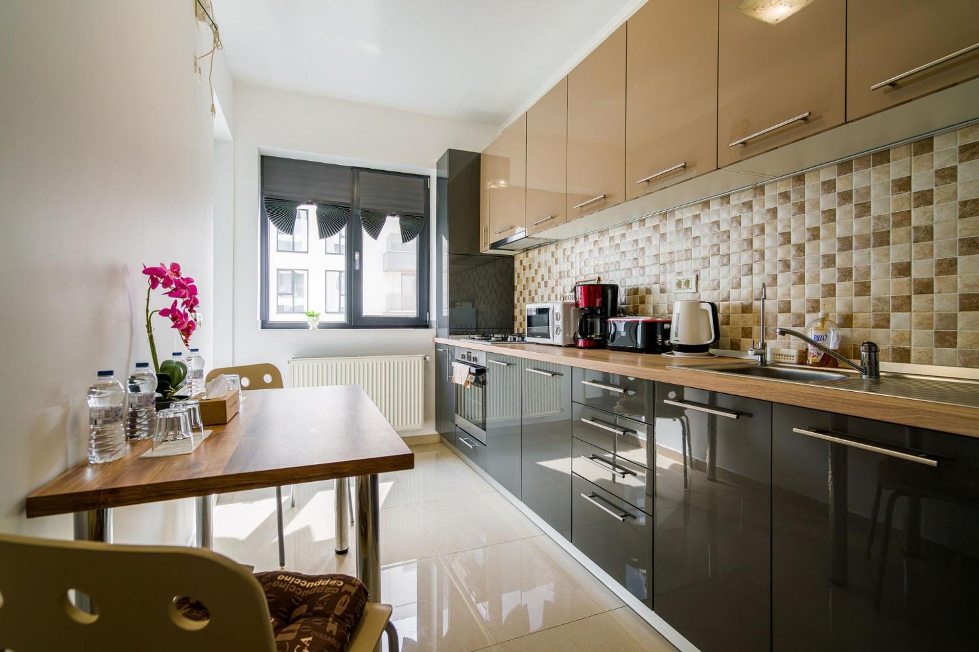Politehnica Deluxe Apartment Boekarest Buitenkant foto